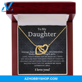 Daughter - Authentic Self - Interlocking Hearts Necklace