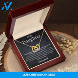 Daughter - Authentic Self - Interlocking Hearts Necklace