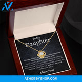 Daughter - Authentic Self - Love Knot Necklace