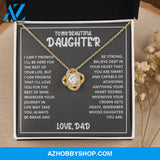 Daughter - Beautiful Daughter - Love Knot Necklace