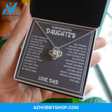 Daughter - Beautiful Daughter - Love Knot Necklace