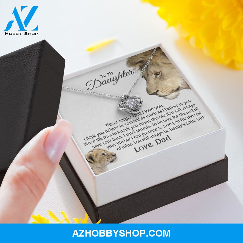 Daughter - Believe in yourself - Necklace