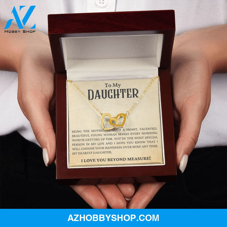 Daughter - Beyond Measure - Interlocking Hearts Necklace