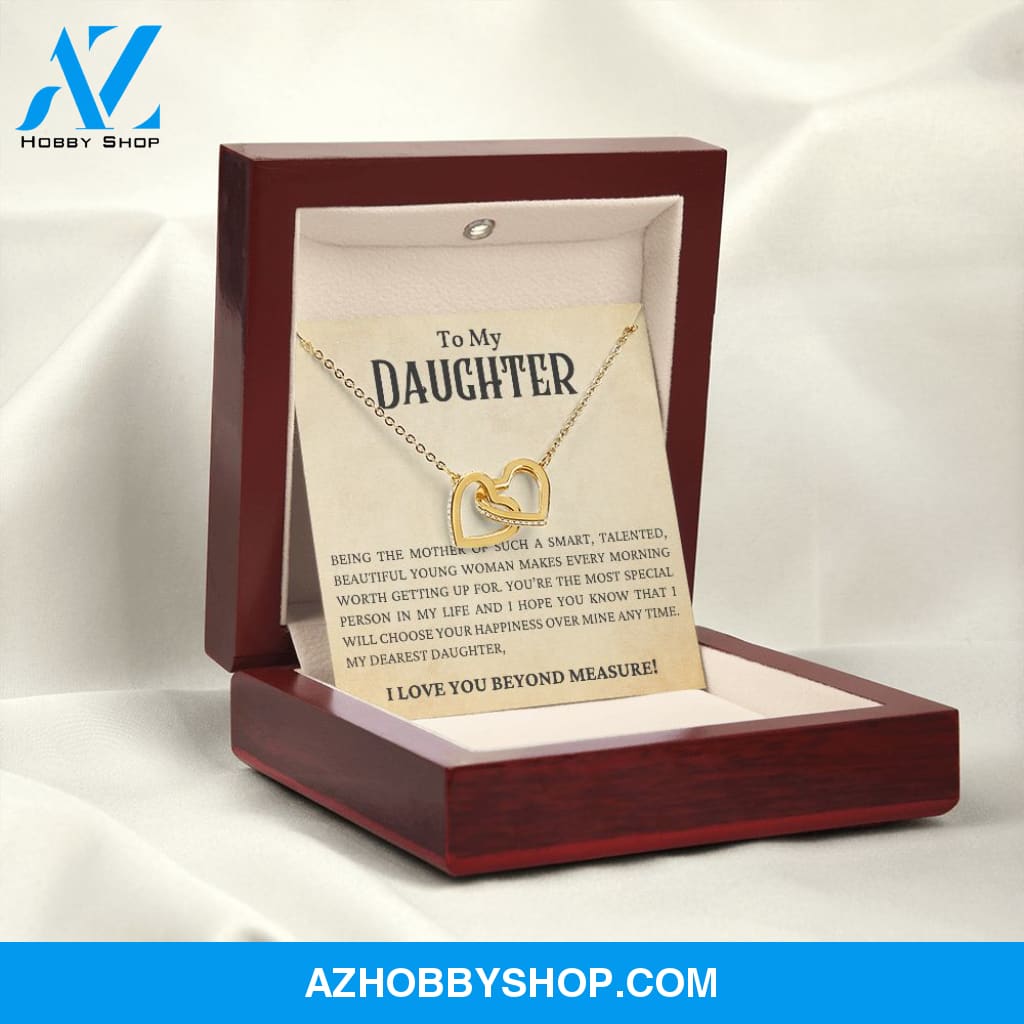 Daughter - Beyond Measure - Interlocking Hearts Necklace