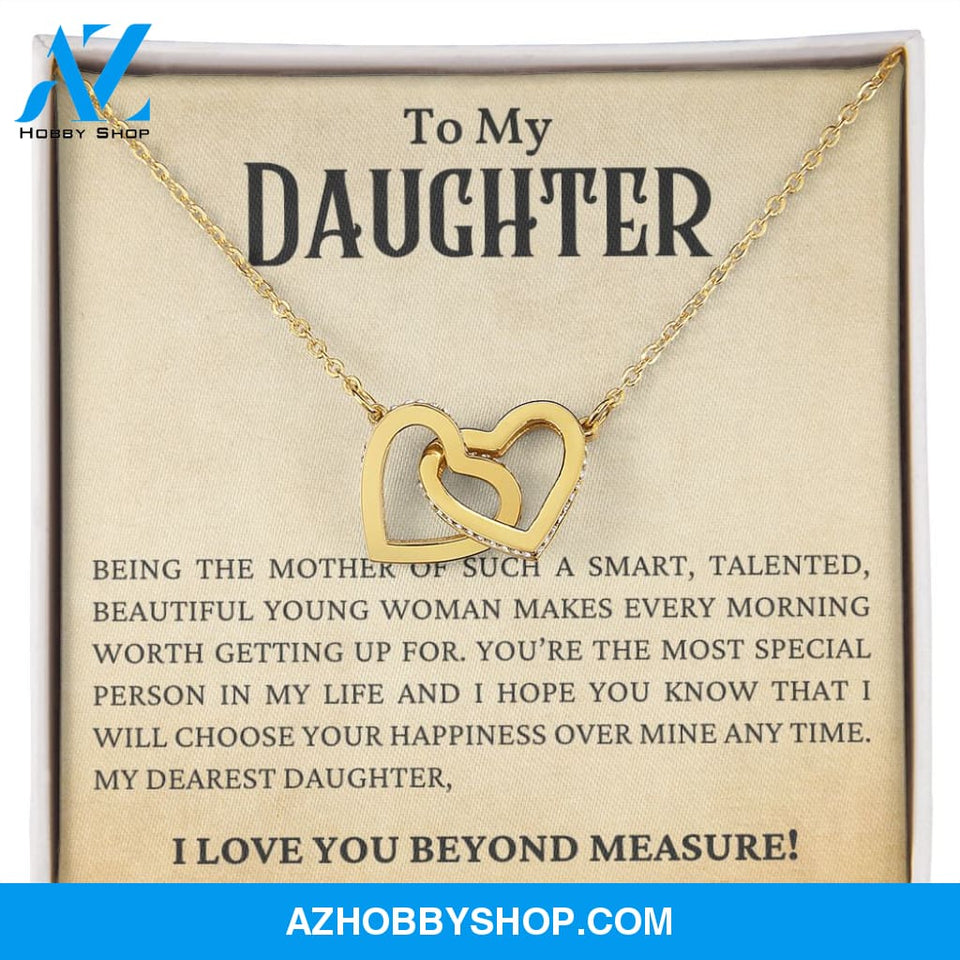 Daughter - Beyond Measure - Interlocking Hearts Necklace