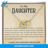Daughter - Beyond Measure - Interlocking Hearts Necklace