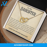 Daughter - Beyond Measure - Interlocking Hearts Necklace