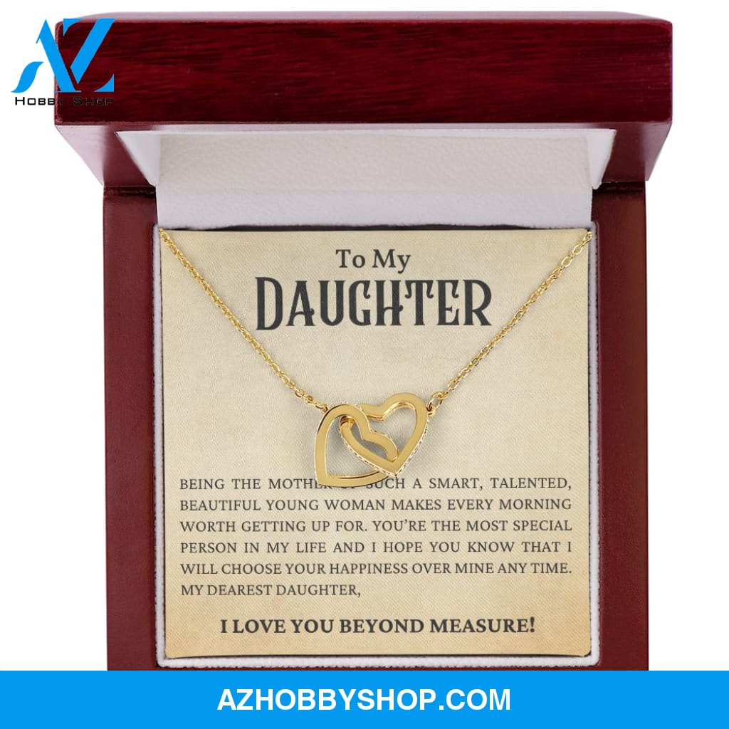 Daughter - Beyond Measure - Interlocking Hearts Necklace