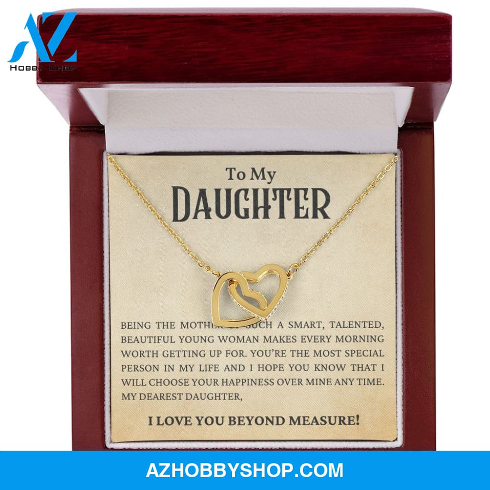 Daughter - Beyond Measure - Interlocking Hearts Necklace