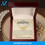 Daughter - Beyond Measure - Interlocking Hearts Necklace
