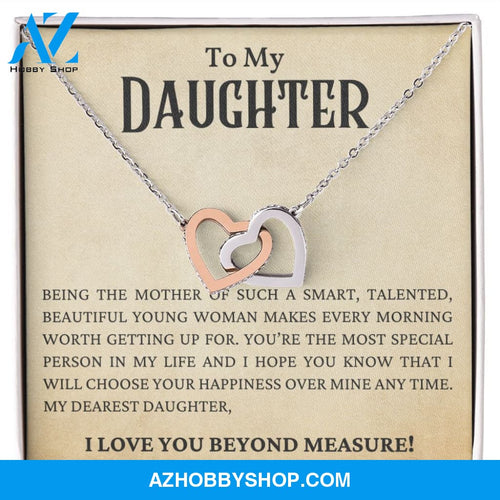 Daughter - Beyond Measure - Interlocking Hearts Necklace