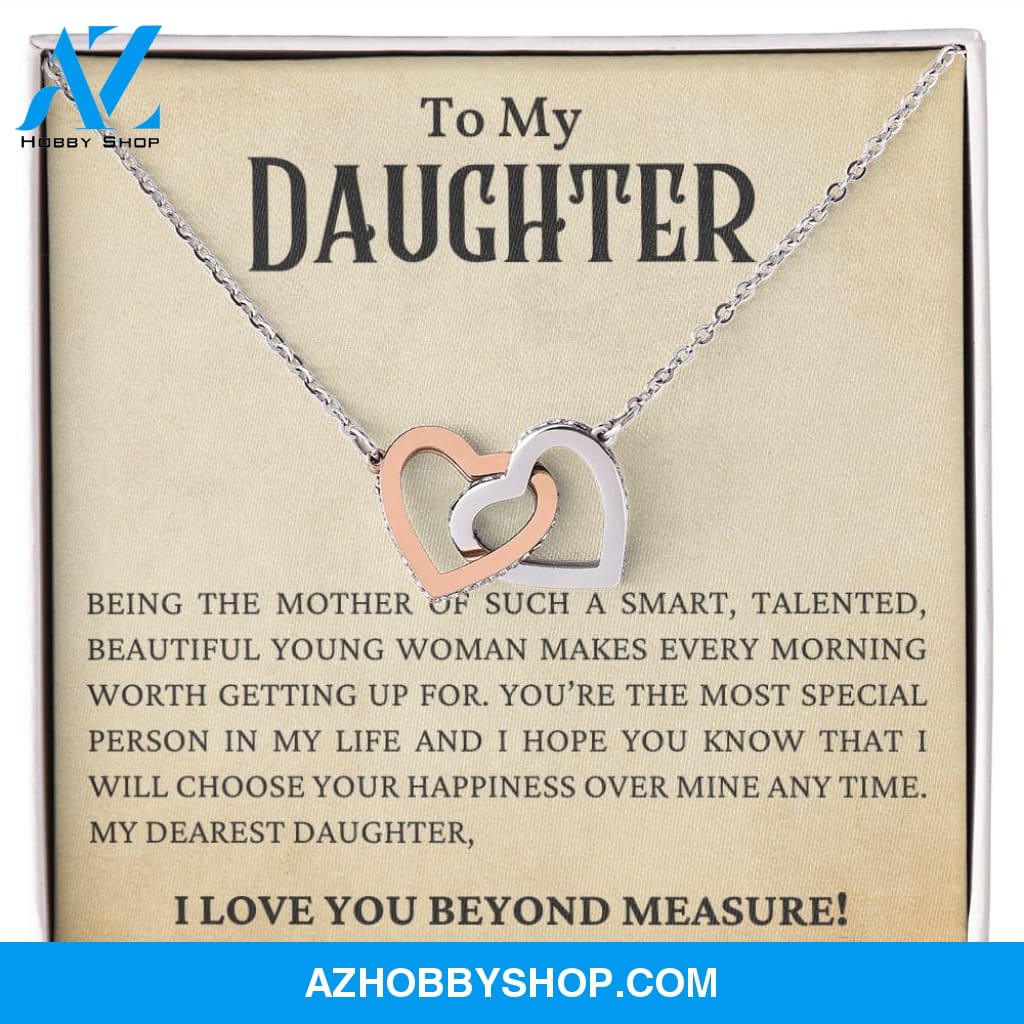 Daughter - Beyond Measure - Interlocking Hearts Necklace