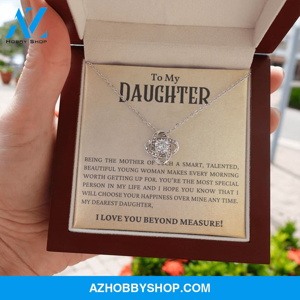 Daughter - Beyond Measure - Love Knot Necklace