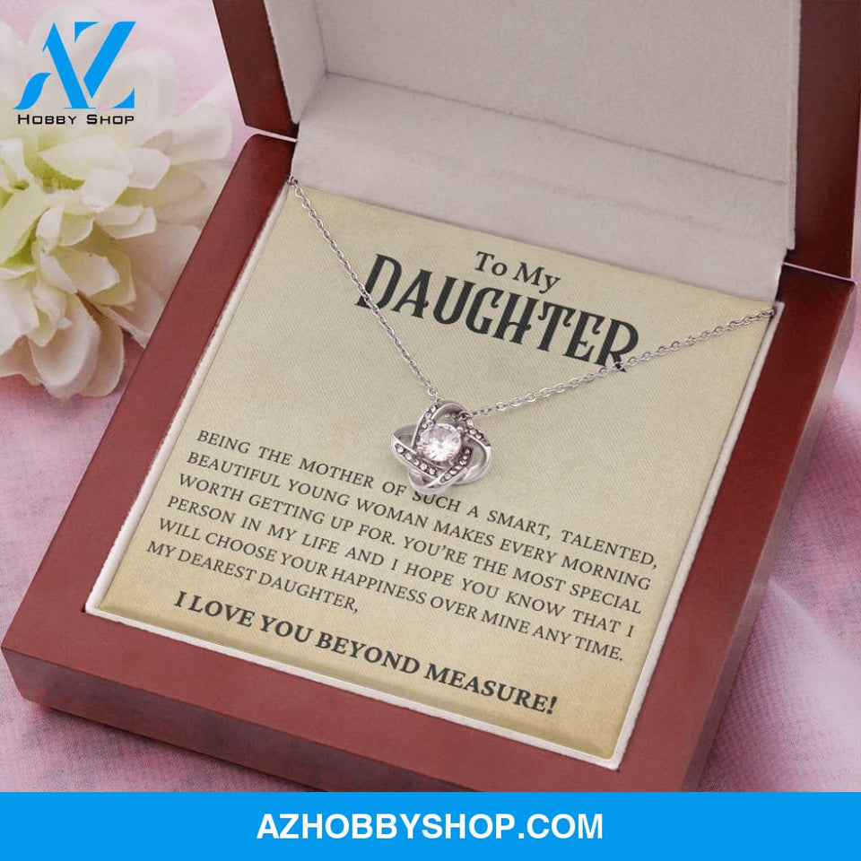 Daughter - Beyond Measure - Love Knot Necklace