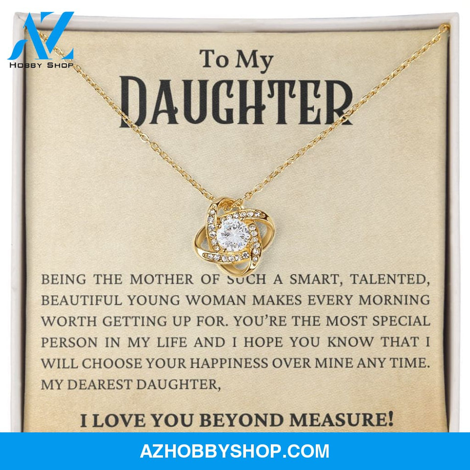 Daughter - Beyond Measure - Love Knot Necklace