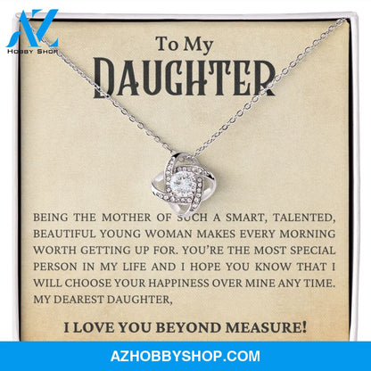Daughter - Beyond Measure - Love Knot Necklace