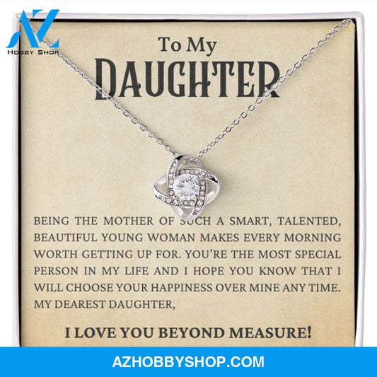 Daughter - Beyond Measure - Love Knot Necklace
