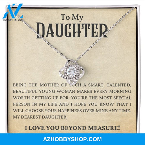 Daughter - Beyond Measure - Love Knot Necklace