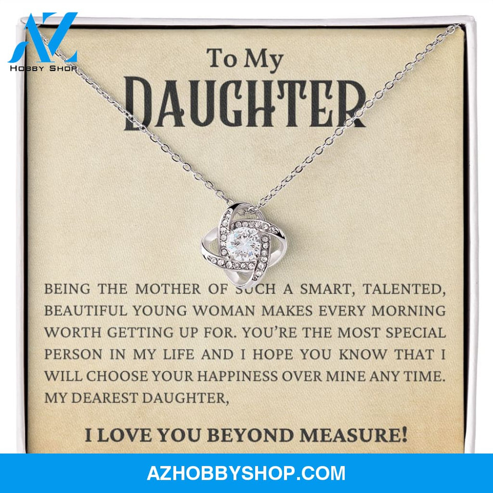 Daughter - Beyond Measure - Love Knot Necklace