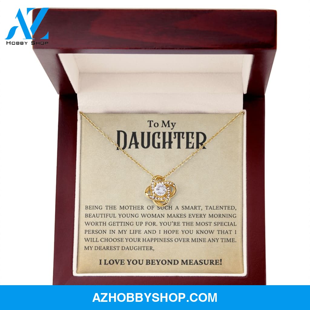 Daughter - Beyond Measure - Love Knot Necklace