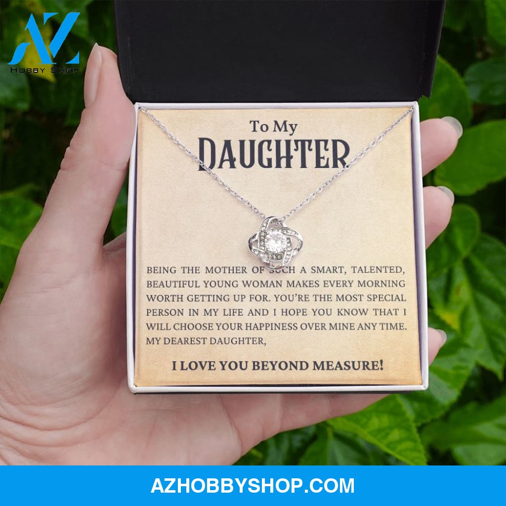 Daughter - Beyond Measure - Love Knot Necklace