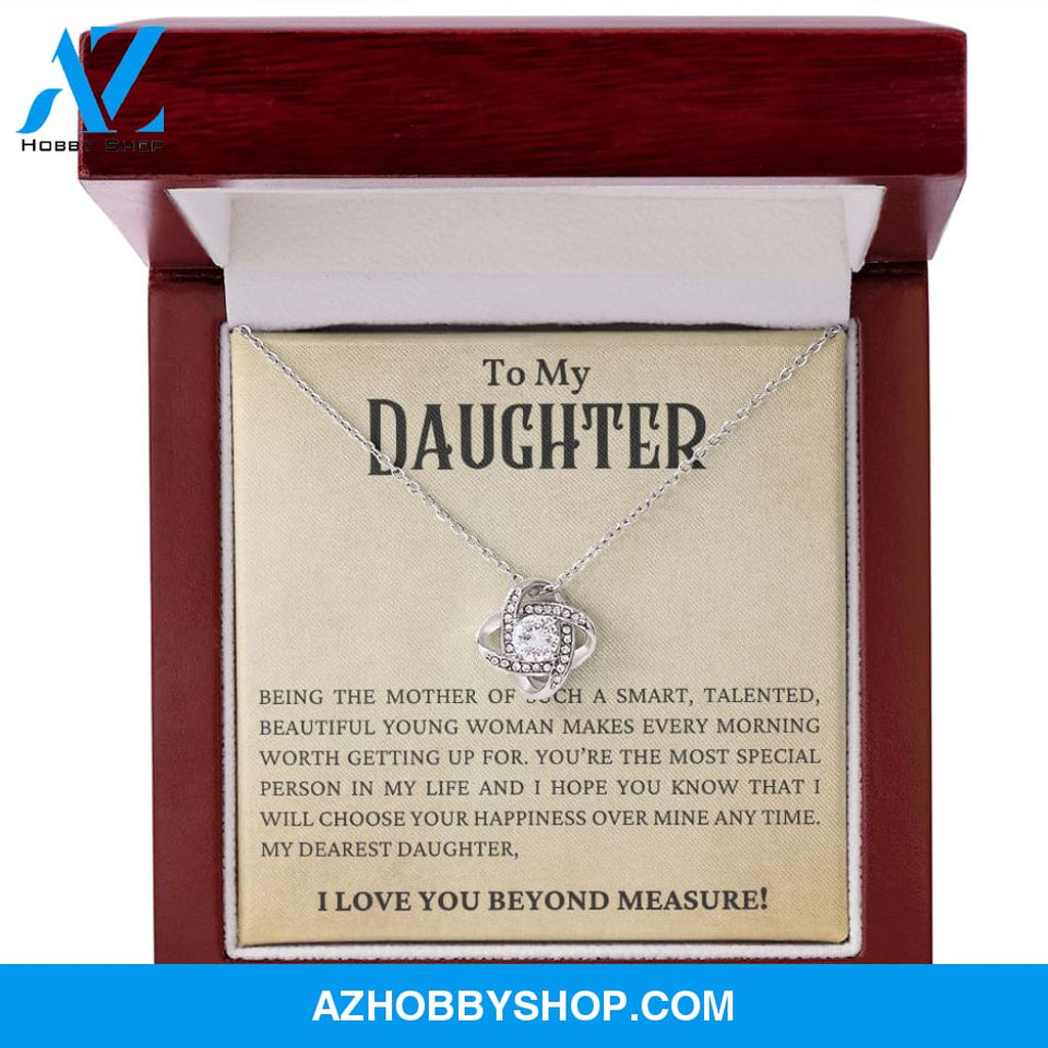 Daughter - Beyond Measure - Love Knot Necklace