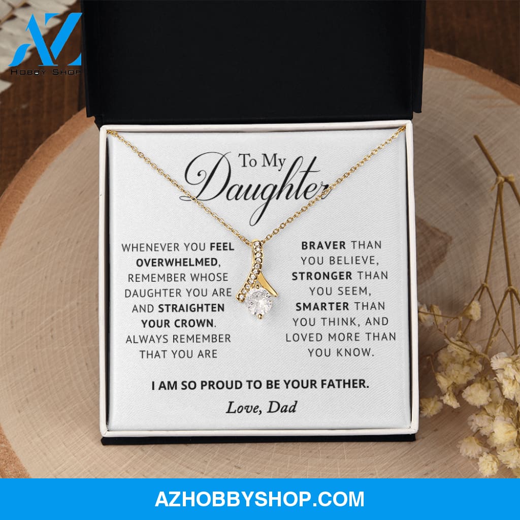 Daughter - Brave & Smart - Alluring Necklace