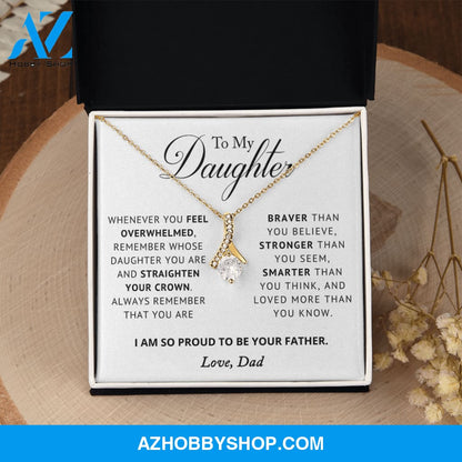 Daughter - Brave & Smart - Alluring Necklace