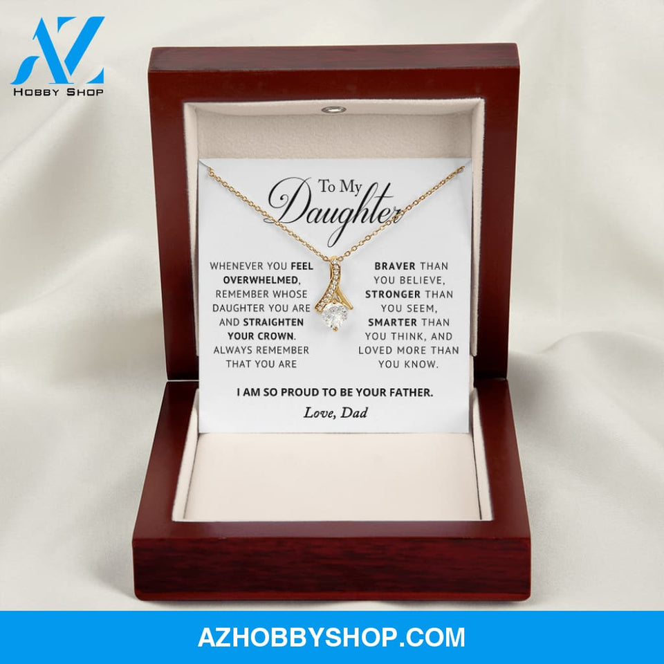 Daughter - Brave & Smart - Alluring Necklace