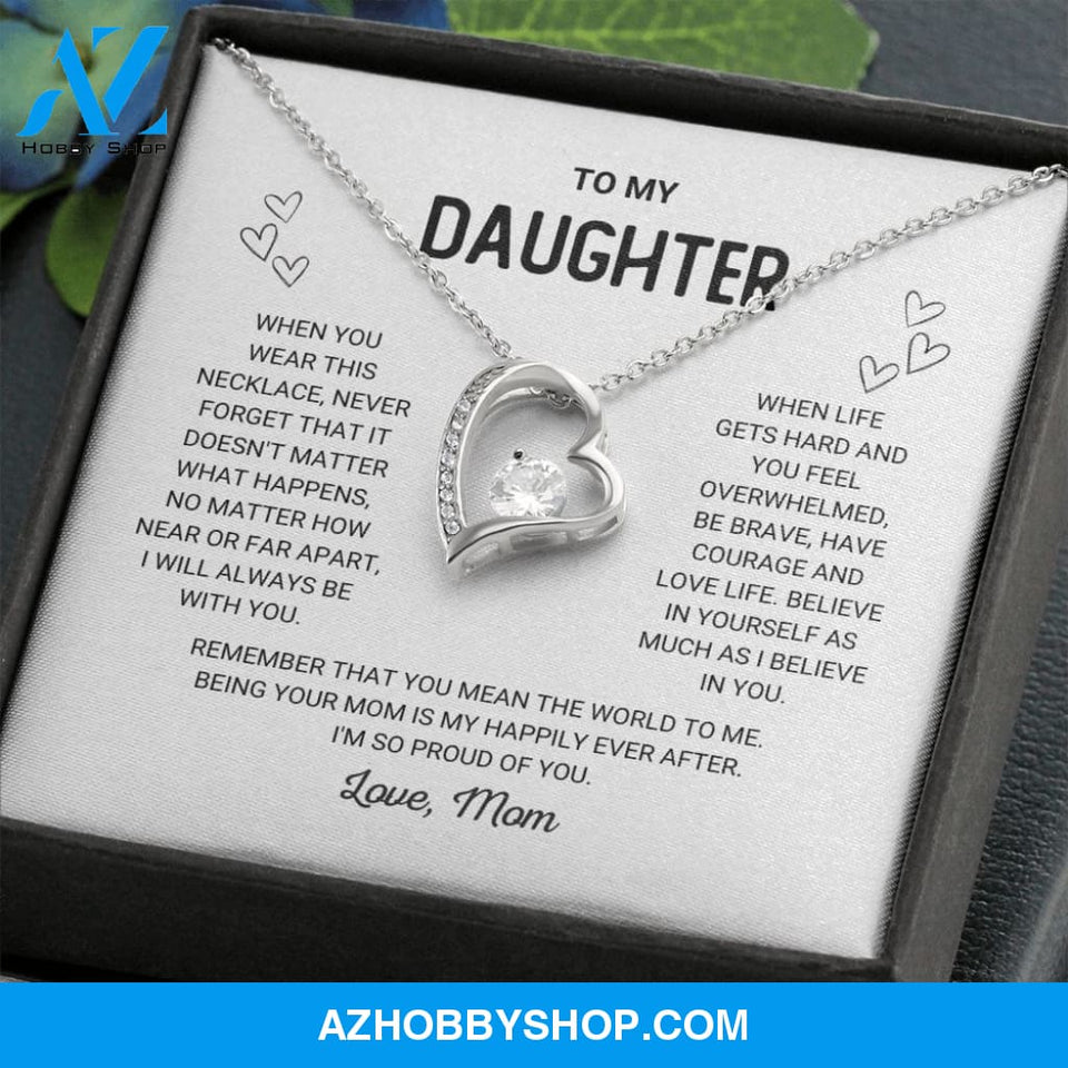Daughter - Happily Ever After - Forever Love Necklace
