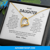 Daughter - Happily Ever After - Forever Love Necklace