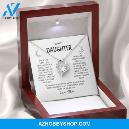 Daughter - Happily Ever After - Forever Love Necklace
