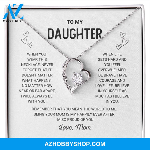 Daughter - Happily Ever After - Forever Love Necklace