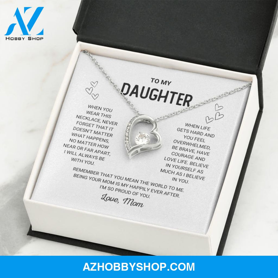 Daughter - Happily Ever After - Forever Love Necklace