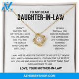 Daughter In Law - Best Thing - Love Knot Necklace