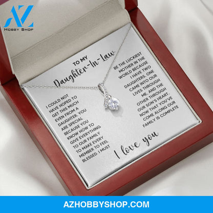 Daughter-In-Law - Special Family - Alluring Necklace