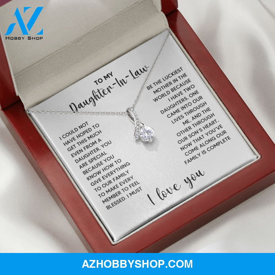 Daughter-In-Law - Special Family - Alluring Necklace