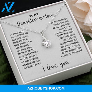 Daughter-In-Law - Special Family - Alluring Necklace