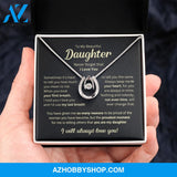 Daughter - Last Breath - Luck Pendant Silver Necklace