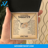 Daughter - Life Journey - Interlocking Hearts Necklace