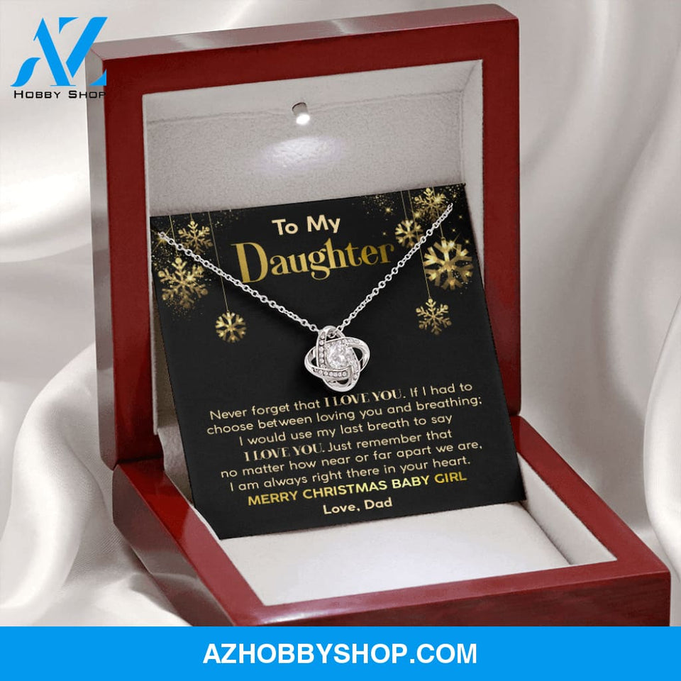 Daughter - Merry Christmas Baby Girl