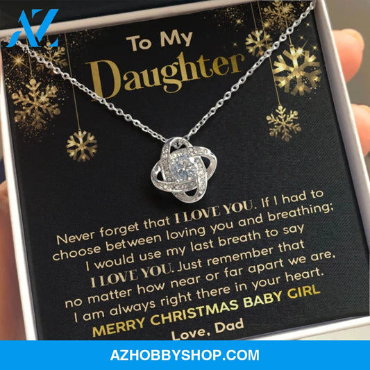 Daughter - Merry Christmas Baby Girl