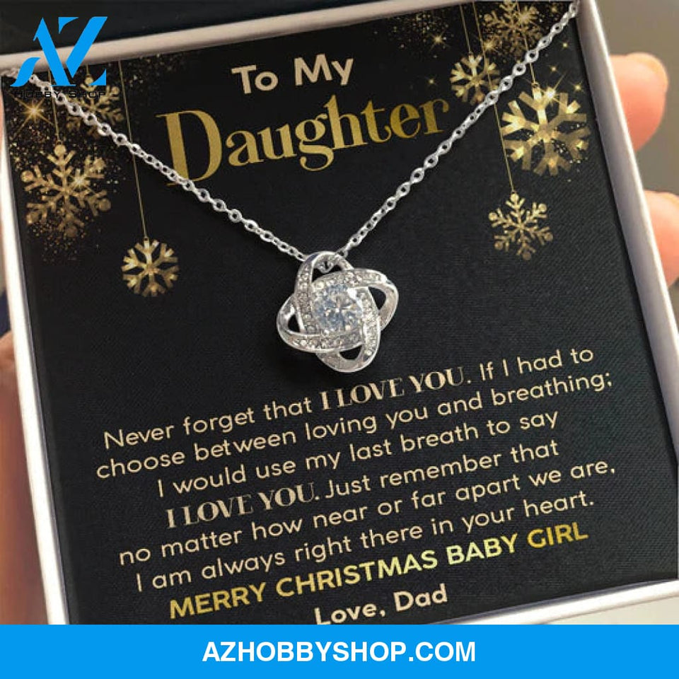 Daughter - Merry Christmas Baby Girl