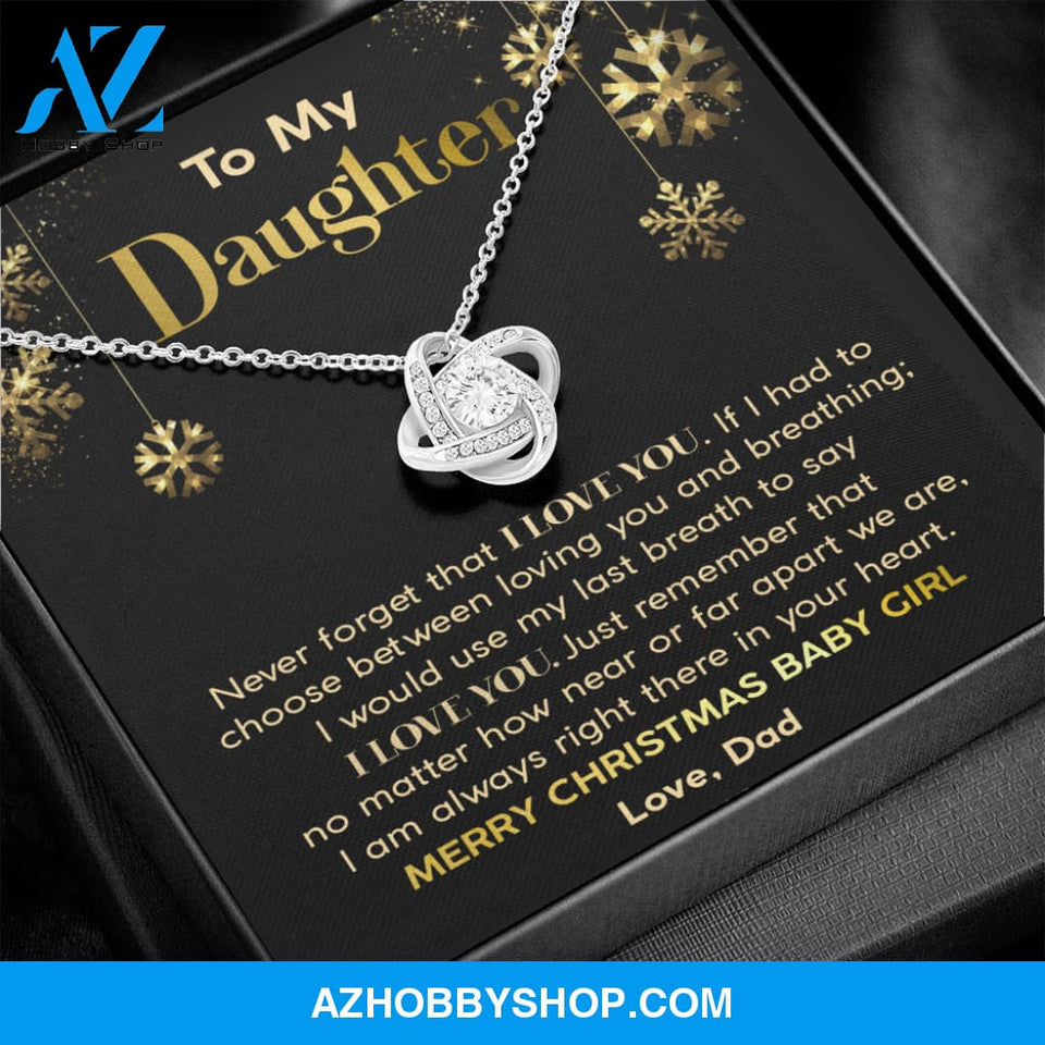 Daughter - Merry Christmas Baby Girl