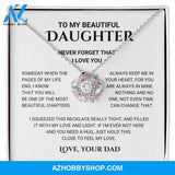 Daughter - Most Beautiful Chapter - Love Knot Necklace