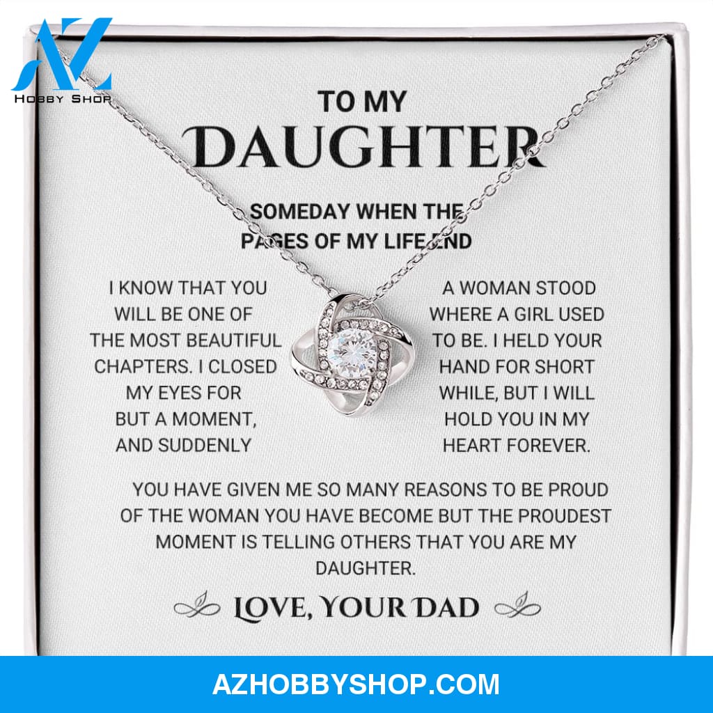 Daughter - Most Beautiful Chapters - Love Knot Necklace