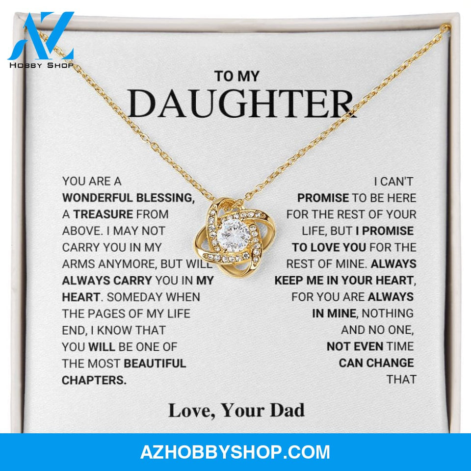 Daughter - Most Beautiful Chapters - Love Knot Necklace