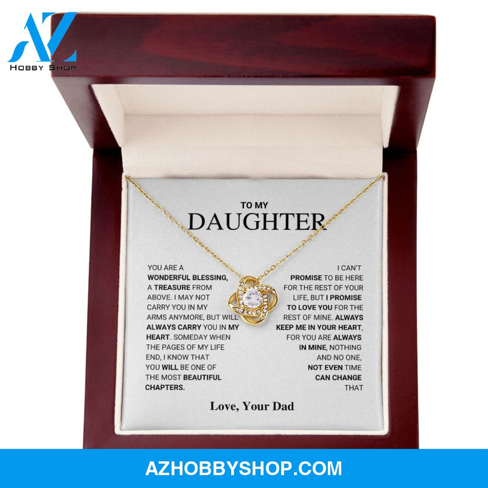 Daughter - Most Beautiful Chapters - Love Knot Necklace