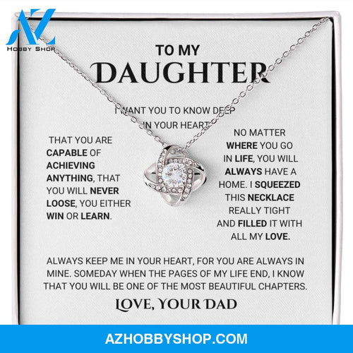 Daughter - Most Beautiful Chapters - Love Knot Necklace