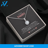 Daughter - My Greatest Joy - Eternal Hope Silver Necklace